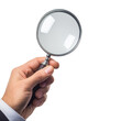 © Tararat - A hand holding a magnifying glass against a dark background, symbolizing investigation, clarity, and detailed observation.