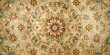 © sanom - Distressed, abstract circular pattern featuring faded floral motifs, torn edges, and textured brushstrokes on a muted, earthy background, evoking a nostalgic, retro grunge aesthetic.