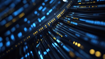 Abstract Digital Network