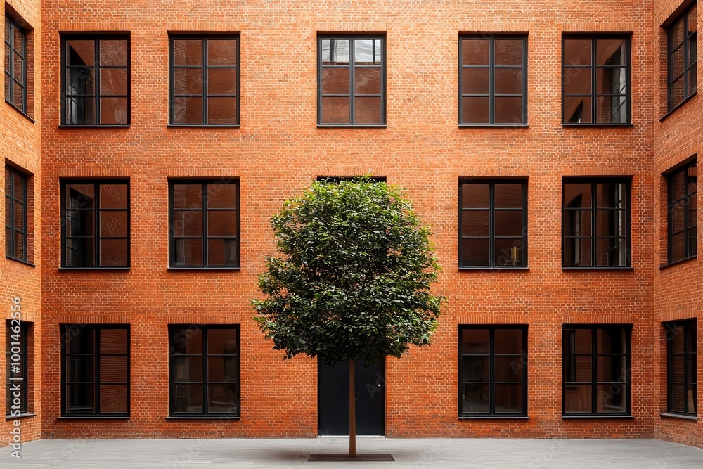 View of Adaptive reuse building design converting old industrial spaces into ...
