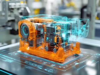Poster - 3D Digital Model of Advanced Camera Technology