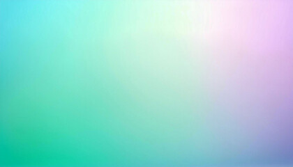 Abstract Gradient Background in Blue, Green and Purple Hues