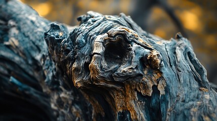Poster - Rotten driftwood : Generative AI
