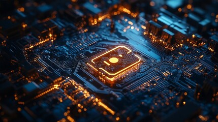 Fototapete - Cyber security internet and networking concept information security and encryption secure access to users personal information secure Internet access cybersecurity : Generative AI