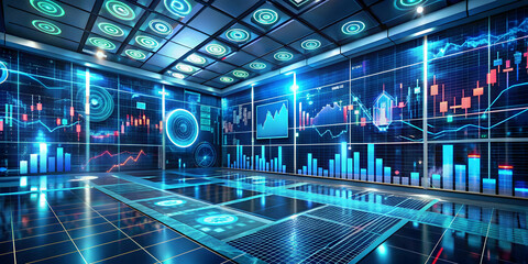 Poster - Digital Trading Room: Immersive Visualization of Global Finance 