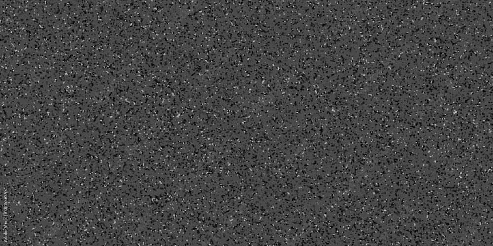 Abstract design with black paper background and terrazzo flooring ...