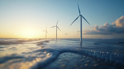 Wind Generators Ecology : Generative AI