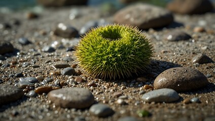 Green sea urchin from Norway.