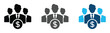 © Nkrumah - Business investor icon. Investor vector icon