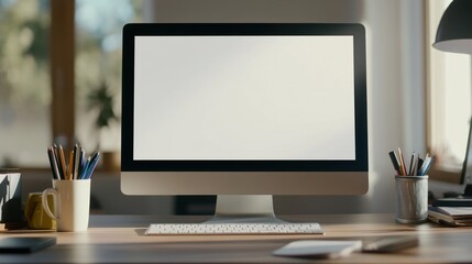 Poster - Desktop Computer Workspace