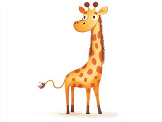 Wall Mural - giraffe illustration