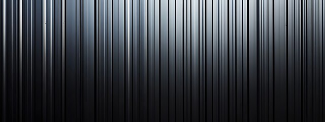  Black corrugated metal texture. Wall wooden vertical panels. Dark steel roof sheet. Wood siding for construction. 