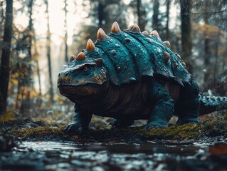 iguana in the forest