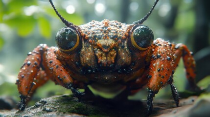 Explore the Vibrant World of Macro Insects: A Close-Up of a Colorful Natural Creature