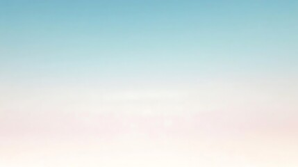 Aufkleber - A soft, blurred gradient background featuring a pale blue sky transitioning into a white and pink bottom.