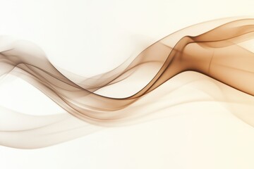 Poster - Abstract swirling steam rises gracefully, evoking the warmth and aroma of freshly brewed coffee in a serene setting. Generative AI