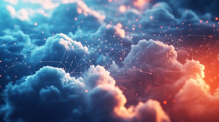 Poster - Abstract Cloud Network