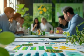 Green Business Meeting: Sustainable Growth Strategies