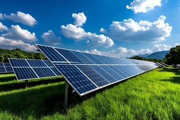 Poster - Interactive 3D model of a solar farm, where users can explore each solar panel, seeing how it absorbs sunlight and converts it to clean energy