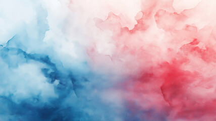 Poster - Soft Abstract Pastel Watercolor Background Ideal for Invitations, Banners, or Art Prints