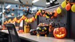 © thekob5123 - Festive Halloween Decor in Office Cubicle