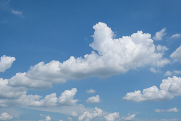 Blue sky and clouds for background