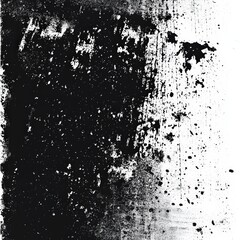 Poster - Black and white grunge texture