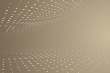 Poster - Gold dots grainy texture background