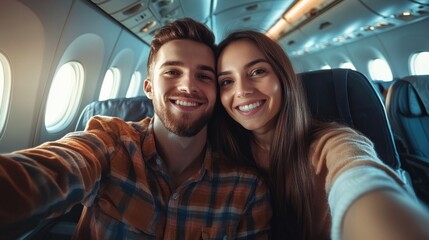 Poster - Airplane Selfie