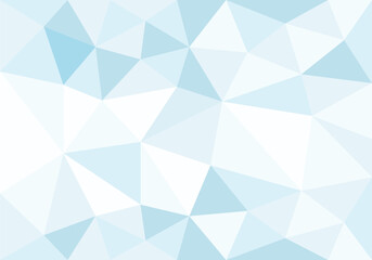 Poster - Polygonal graphic geometric triangle overlap vector layer background for text and message design
