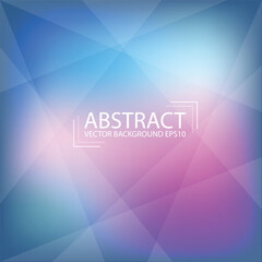 Poster - graphic geometric triangle overlap vector layer background for text and message design