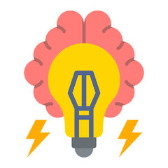 Sticker - Brainstorm Icon