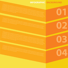 Poster - Infographic graphic geometric triangle overlap vector layer background for text and message design