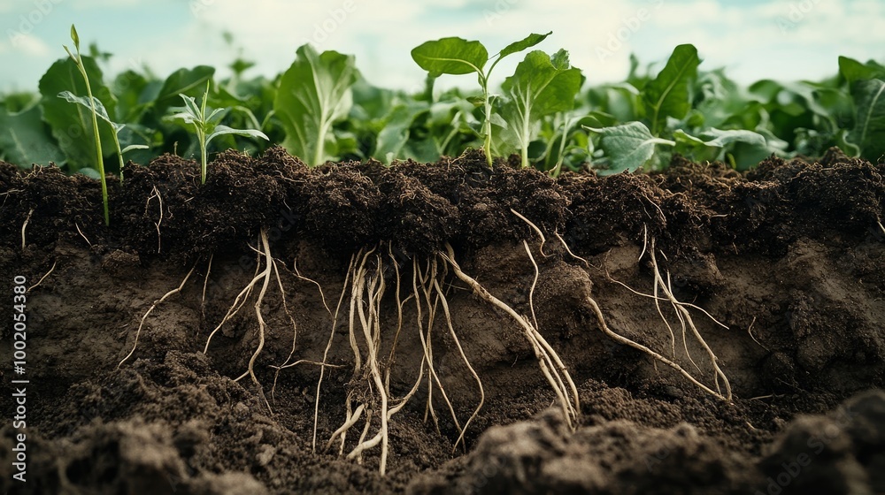 Real Soil An engaging real-life photograph for World Soil Day, featuring a close ...