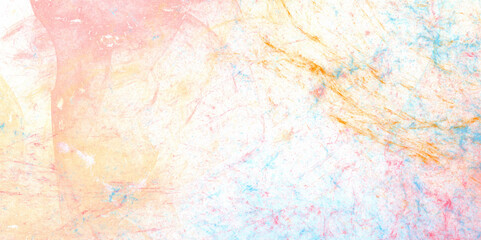 Poster - Abstract light pastel grunge texture painted with watercolor stains. Grunge texture splash paint multicolor art. abstract brown watercolor background for wallpaper, decoration, graphics design.	