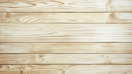 Wall Mural - Light wooden texture with natural grain pattern
