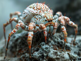 Wall Mural - Close Up Photography of a Colorful Spider