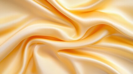 Sticker - Smooth golden satin fabric texture background