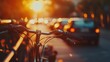 © rizky - Sunset Bike Ride in the City