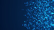© natrot - Abstract big data code representation. High-tech background. Big data visualization concept.