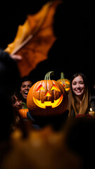 Poster - Jack-o'-Lantern and Friends