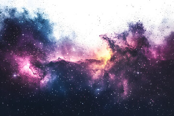 Wall Mural - A stellar expanse reveals the universe's grandeur, where stars and galaxies align, a cosmic dance in the infinity of existence and boundless possibility.