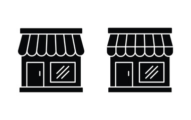 Poster - Store building icon, Store sign vector