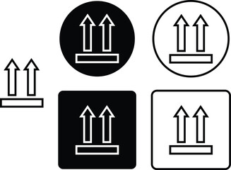 Poster - Arrow icons set in line styles for web designs or interface direction symbols isolated on transparent background. On way sipping tracking route. Road navigation guide destination vectors illustration.