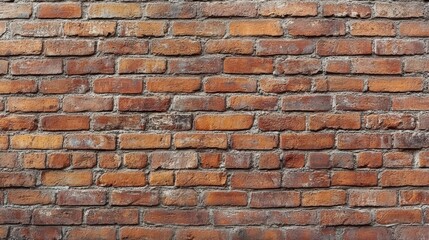 Poster - Red Brick Wall Texture for Background Use