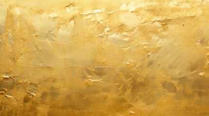 Shiny gold texture flat lay background