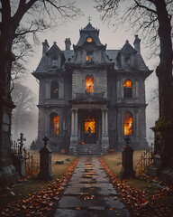 Canvas Print - Haunted Mansion