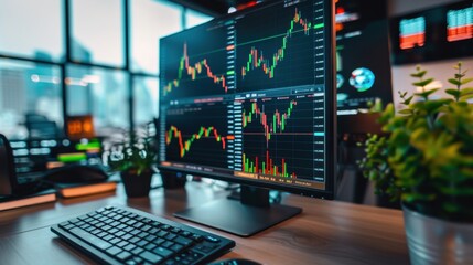 Poster - Stock Market Data Analytics with Charts and Trends