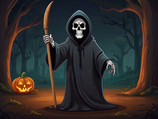 Wall Mural - The Grim Reaper