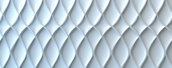 Poster - Isometric blocks, polygon shapes in abstract geometric background